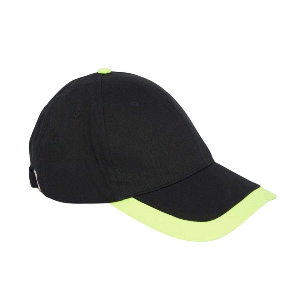 Brave Soul Baseball Cap / Black/Yellow